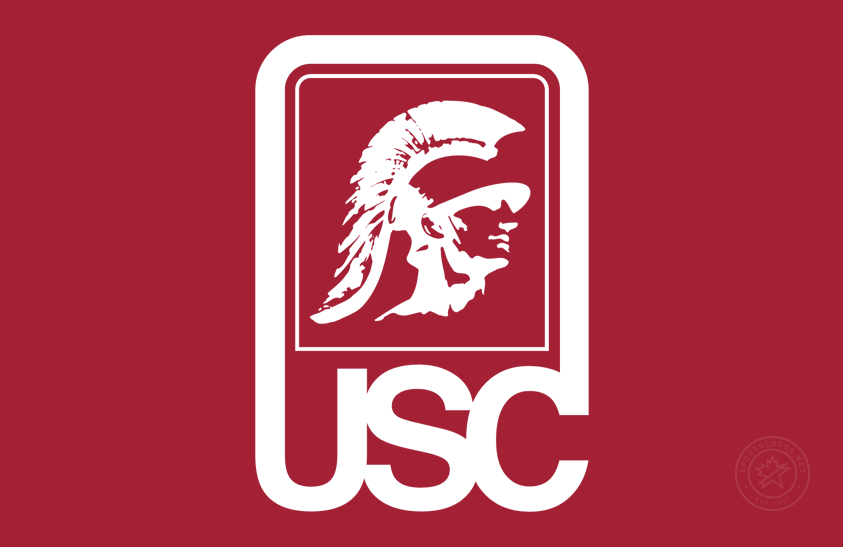 Southern California Trojans 1976-1983 Primary Dark Logo diy iron on heat transfer